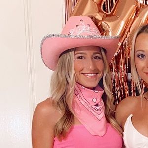 PINK COWGIRL HAT